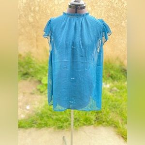 Torrid blue blouse.